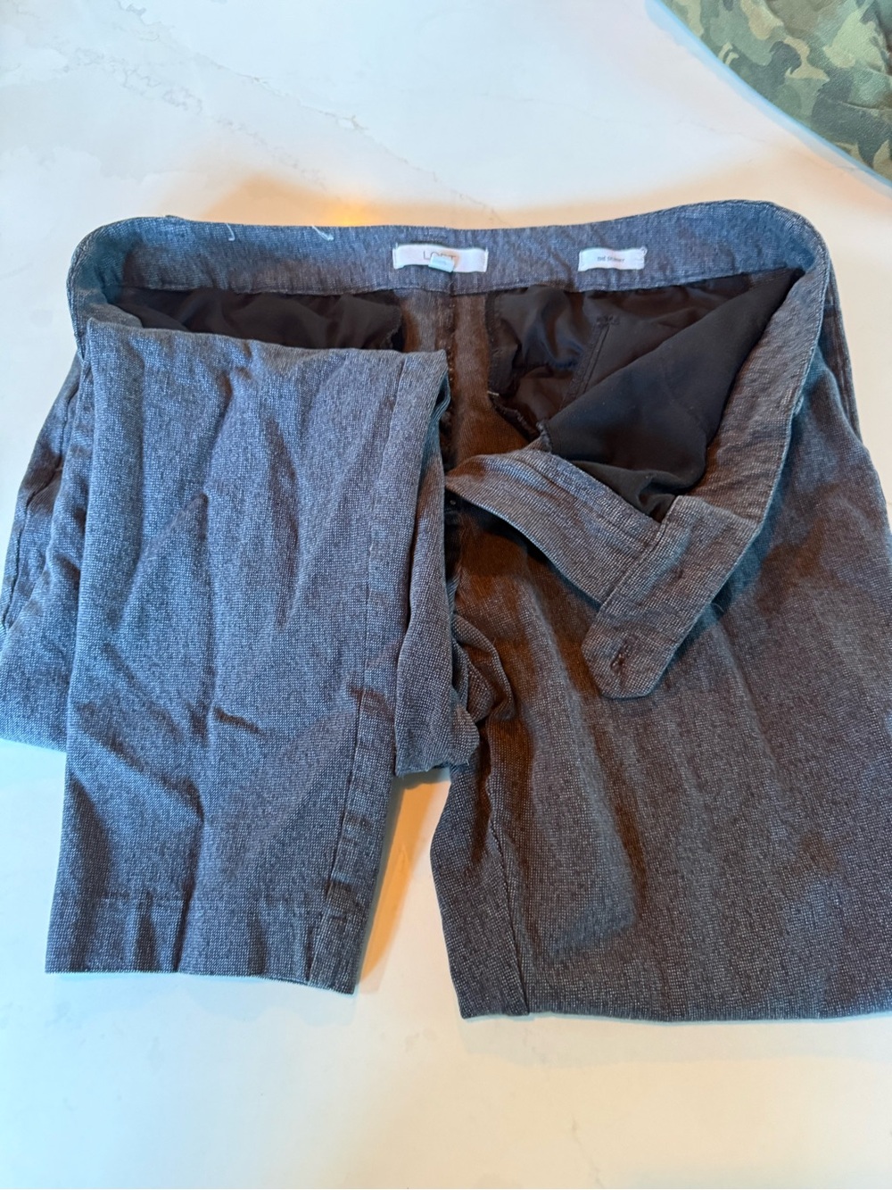 LOFT Women's Gray “The Skinny” Pants - Classic Work Trousers